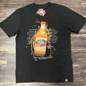 Hp Farms Cream Soda Black Graphic T-Shirt